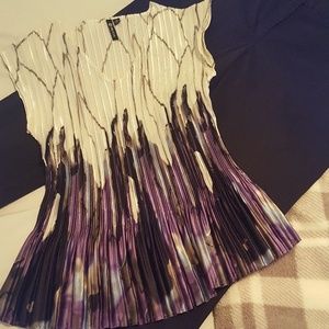 Silky Pleated Top